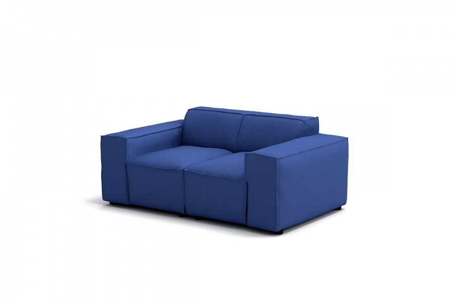 Model MODULARIS NB (niski bok) - Modularis NB sofa 2 osobowa z bokami niskimi